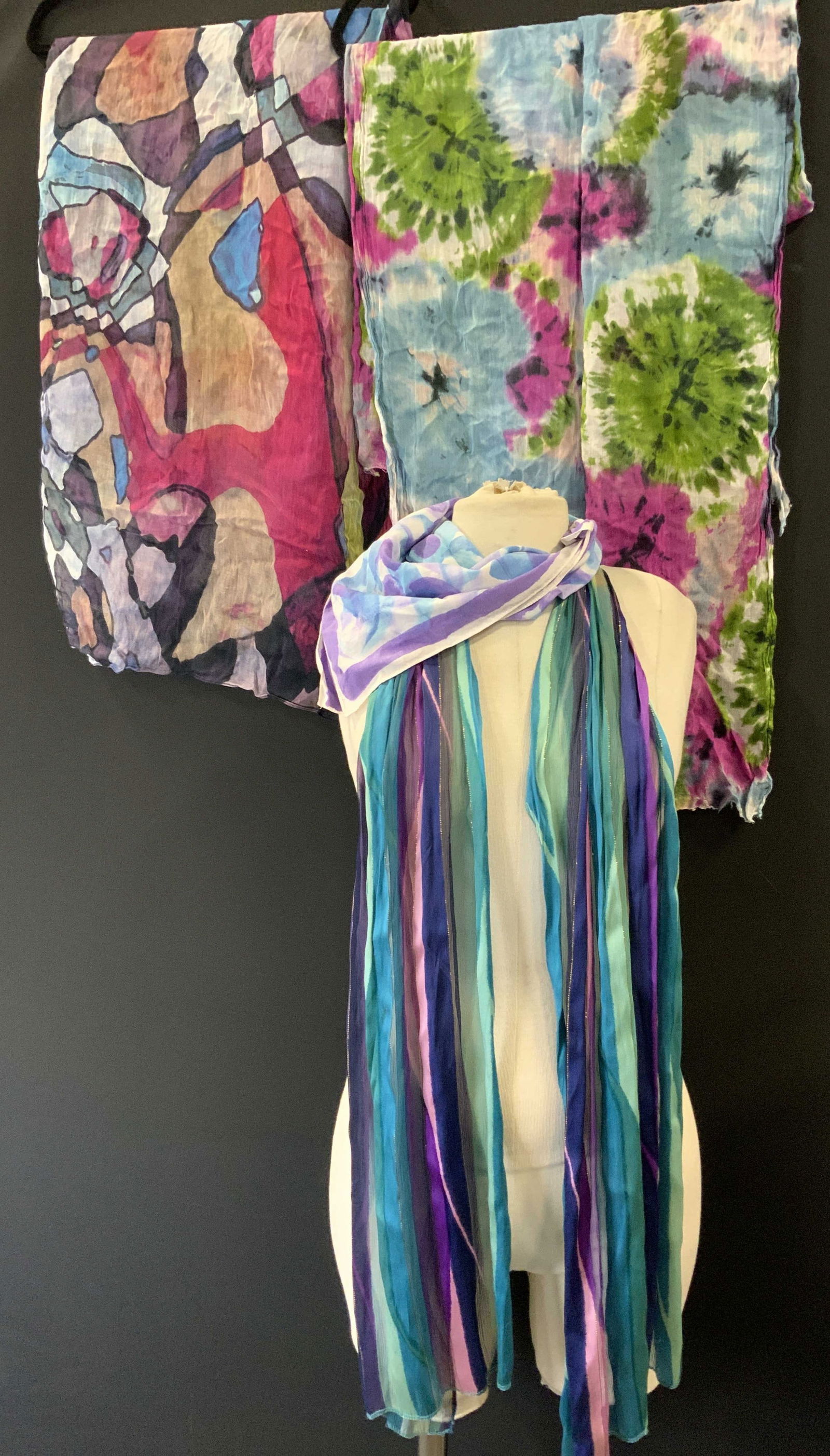 Group 4 Gauzy Wraps, Maureen Cotton Bandana (1 of 10)