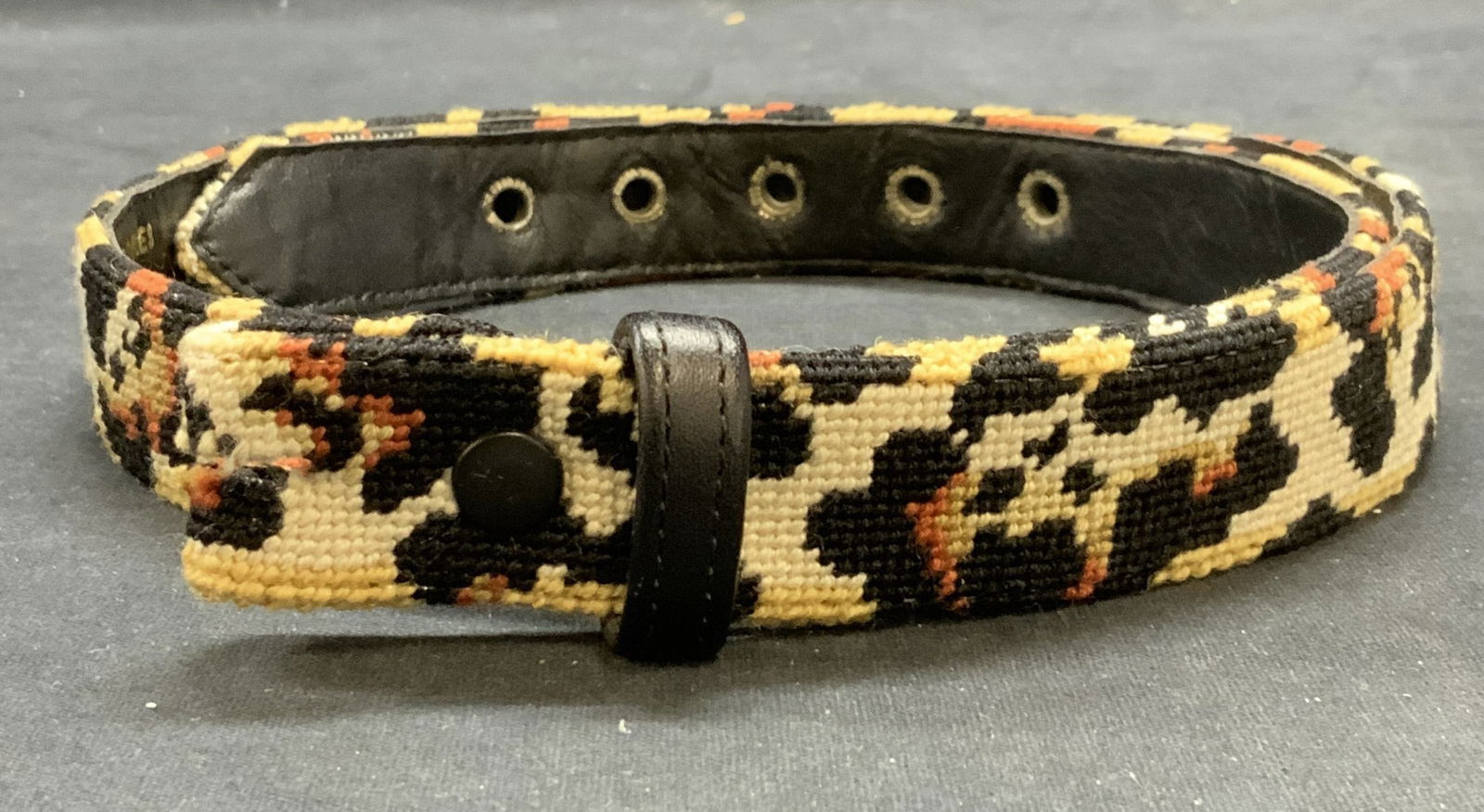 Vogue Accessories Custom Animal Needlepoint Belt (1 of 6)