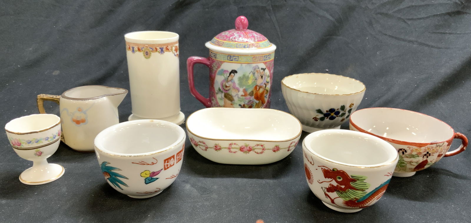 Lot 9 Asian & English Porcelain, Cauldon Nippon + (1 of 11)