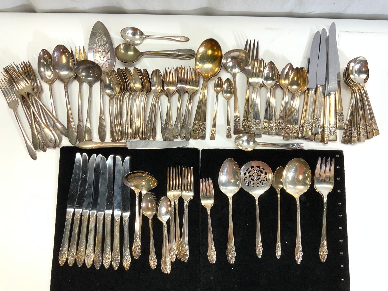 158 Community Plate Silver Pl Flatware+ Serverware (1 of 10)