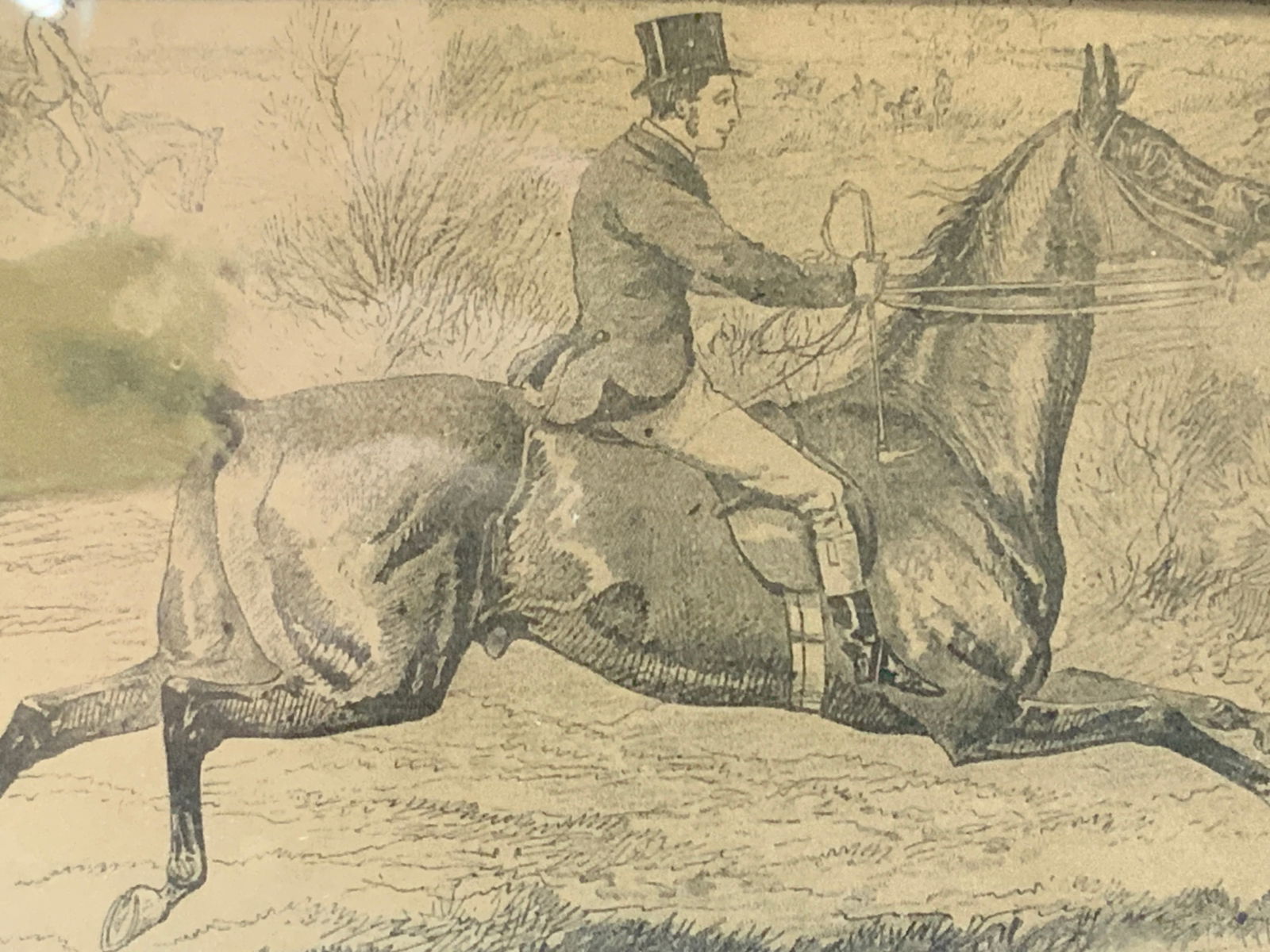 Antique Equestrian Illustration (1 of 7)