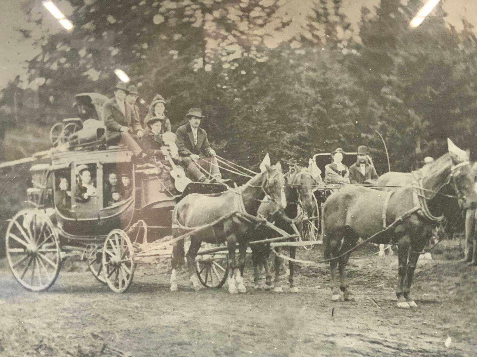 Vintage Horse Drawn Carriage Photograph (1 of 7)