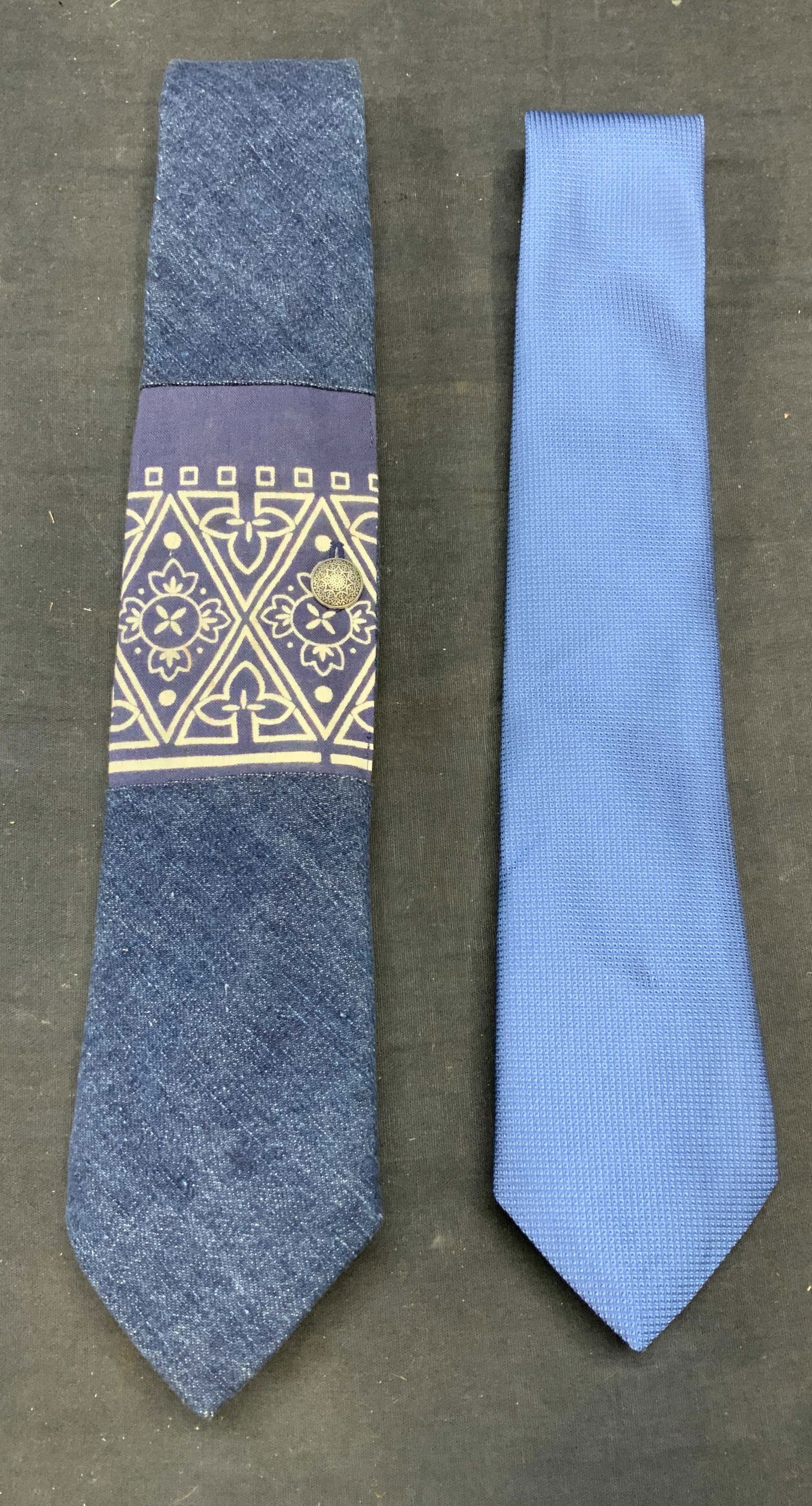 Lot 2 Brents & Kailong Denim & Silk Ties (1 of 6)