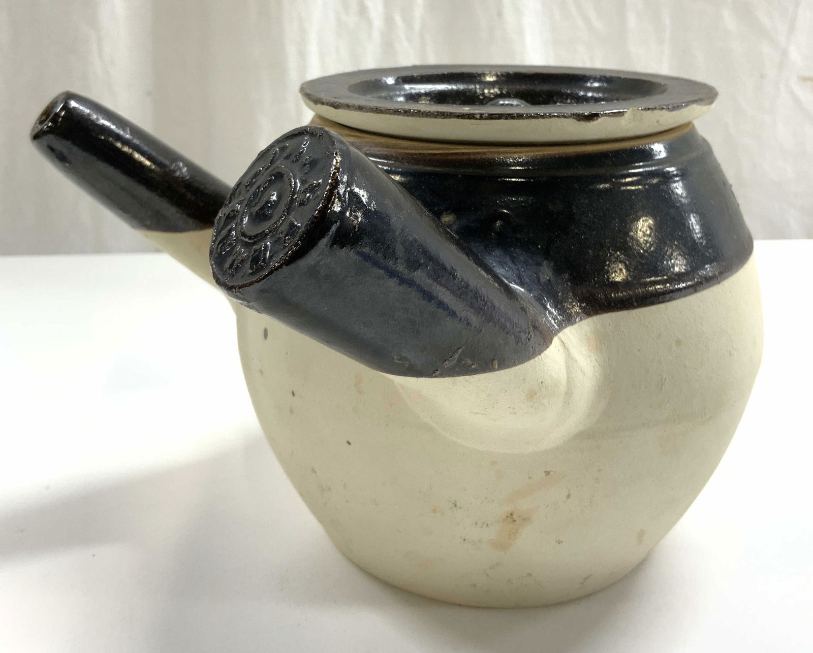 KYUSU Asian Side Handle Herbal Remedy Teapot W Lid (1 of 7)