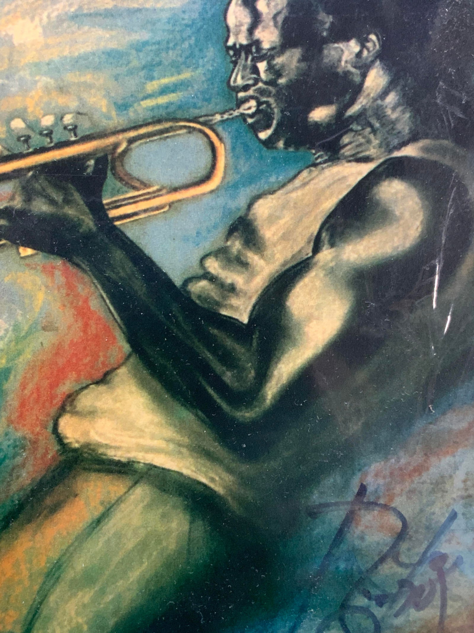 Barry Boobis Sgd Miles Davis Jazz Lithograph (1 of 6)