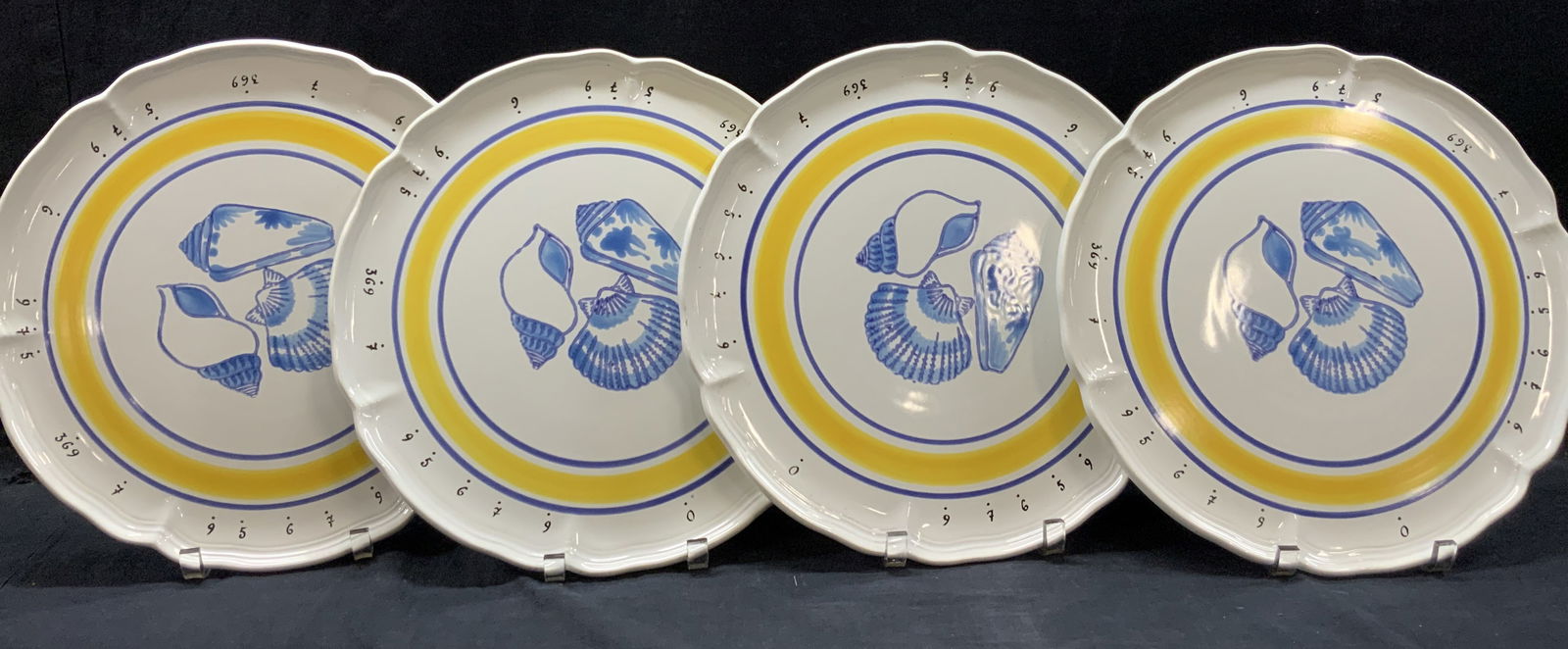 4 Pornic French Heritage Seashell Platters, France (1 of 9)