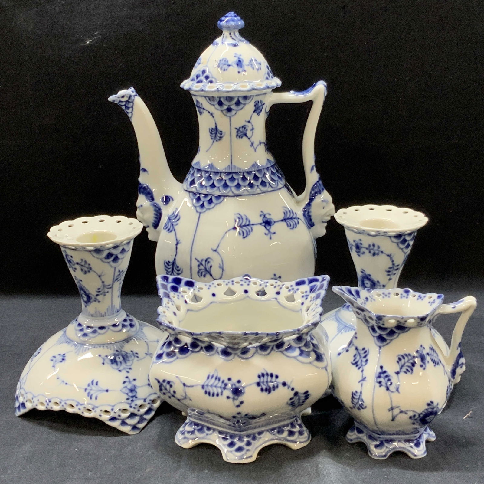 5 Royal Copenhagen Porcelain Coffee Set+ Denmark (1 of 12)
