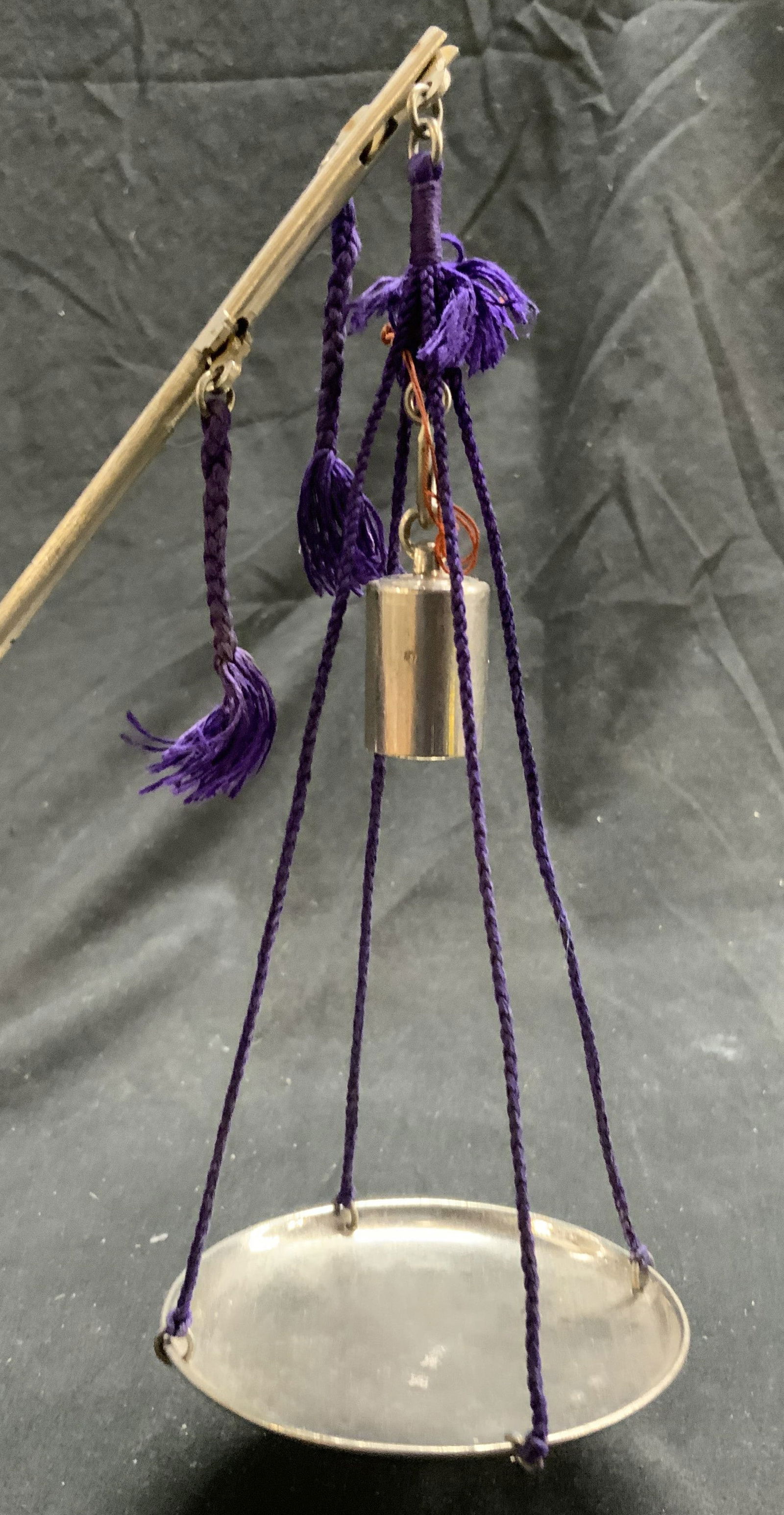 Signed Asian Metal Spice Scale W Box (1 of 9)