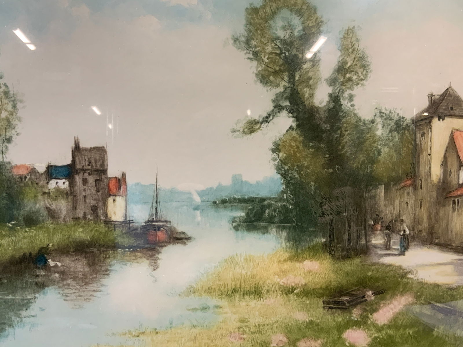 Maurice Levis Sgd Landscape Etching (1 of 10)