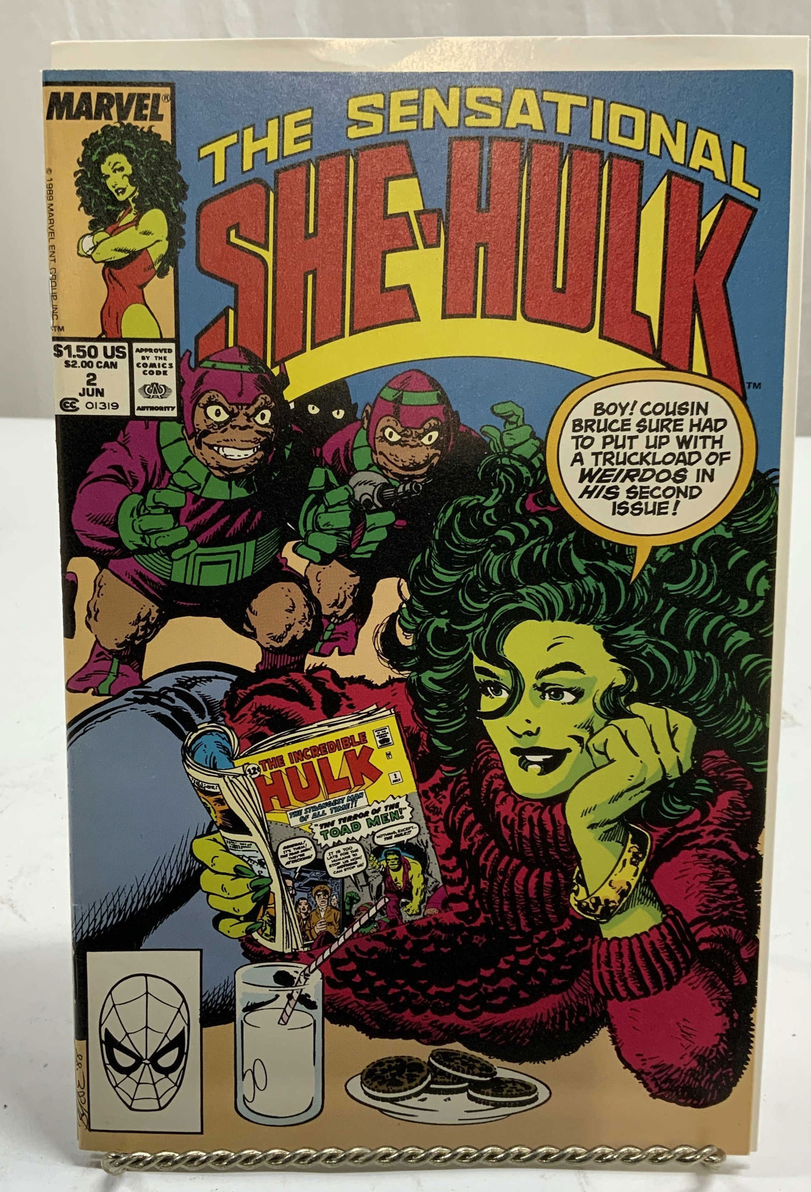 Marvel Comics Sensational She Hulk #2, 1989 (1 of 6)