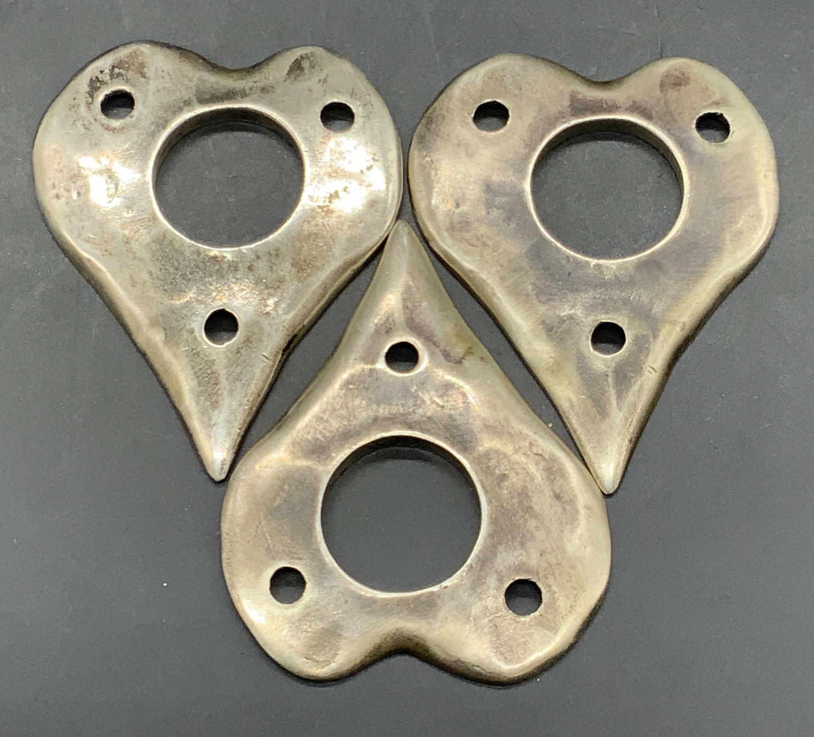 Lot 3 Sterling Silver Heart Pendants / Accessories (1 of 6)