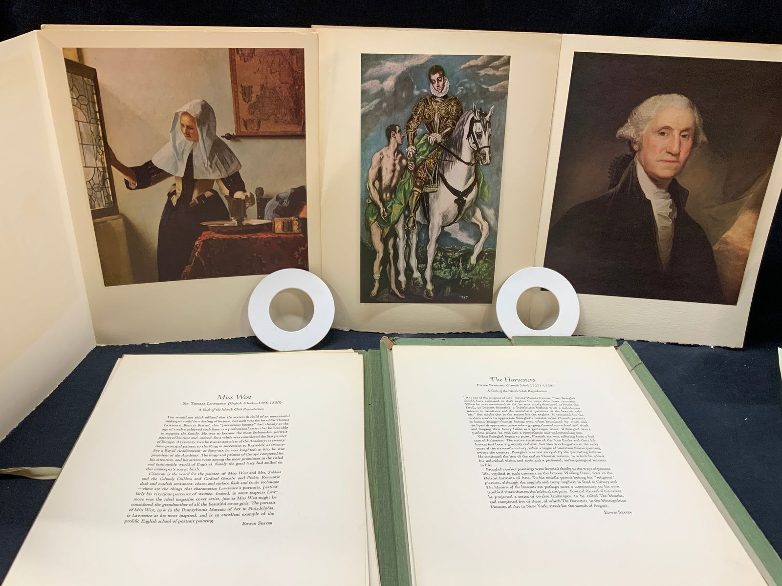 Set 12 Master Artworks Lithograph Folio (1 of 12)