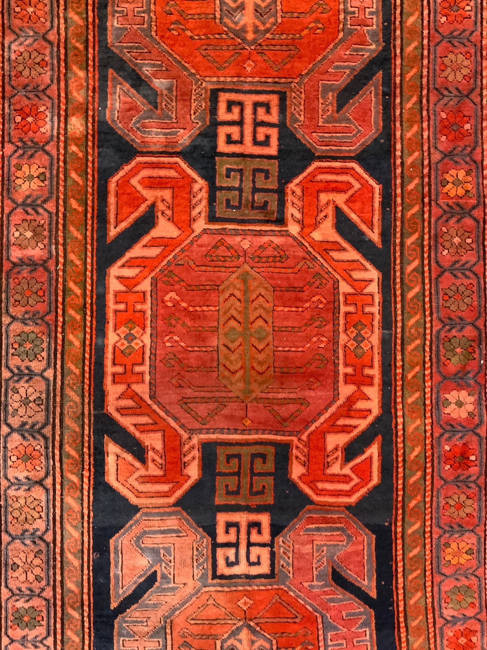 Vintage Handmade Persian Wool Runner (1 of 8)