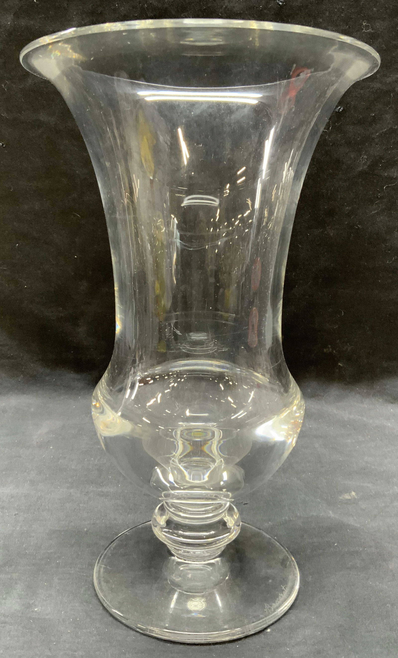 BACCARAT FRANCE Crystal Empire Vase (1 of 7)