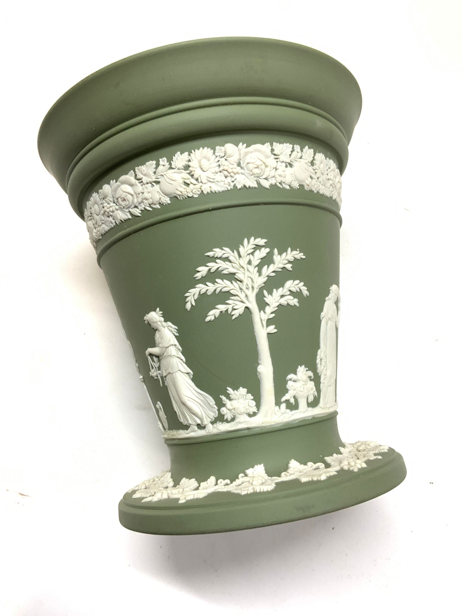 Wedgwood Jasperware Vase, England, c. 1956 (1 of 7)