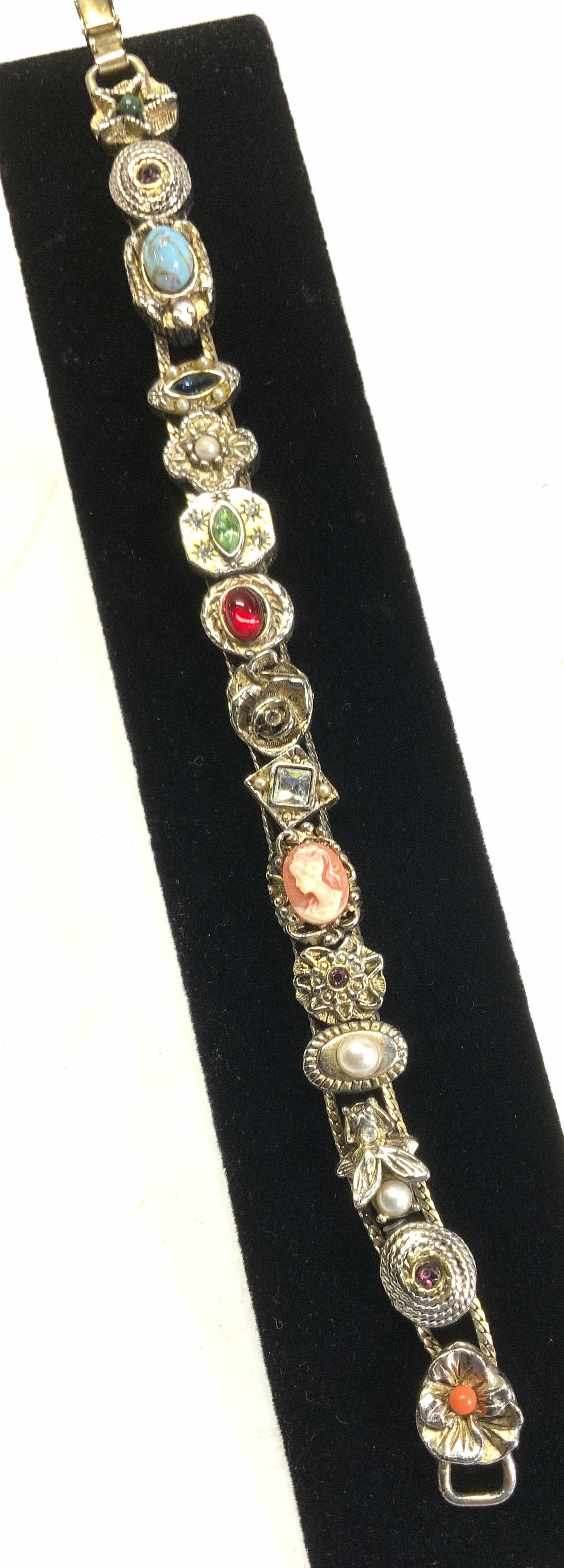 Slide Charm Bracelet with 15 Charms (1 of 7)