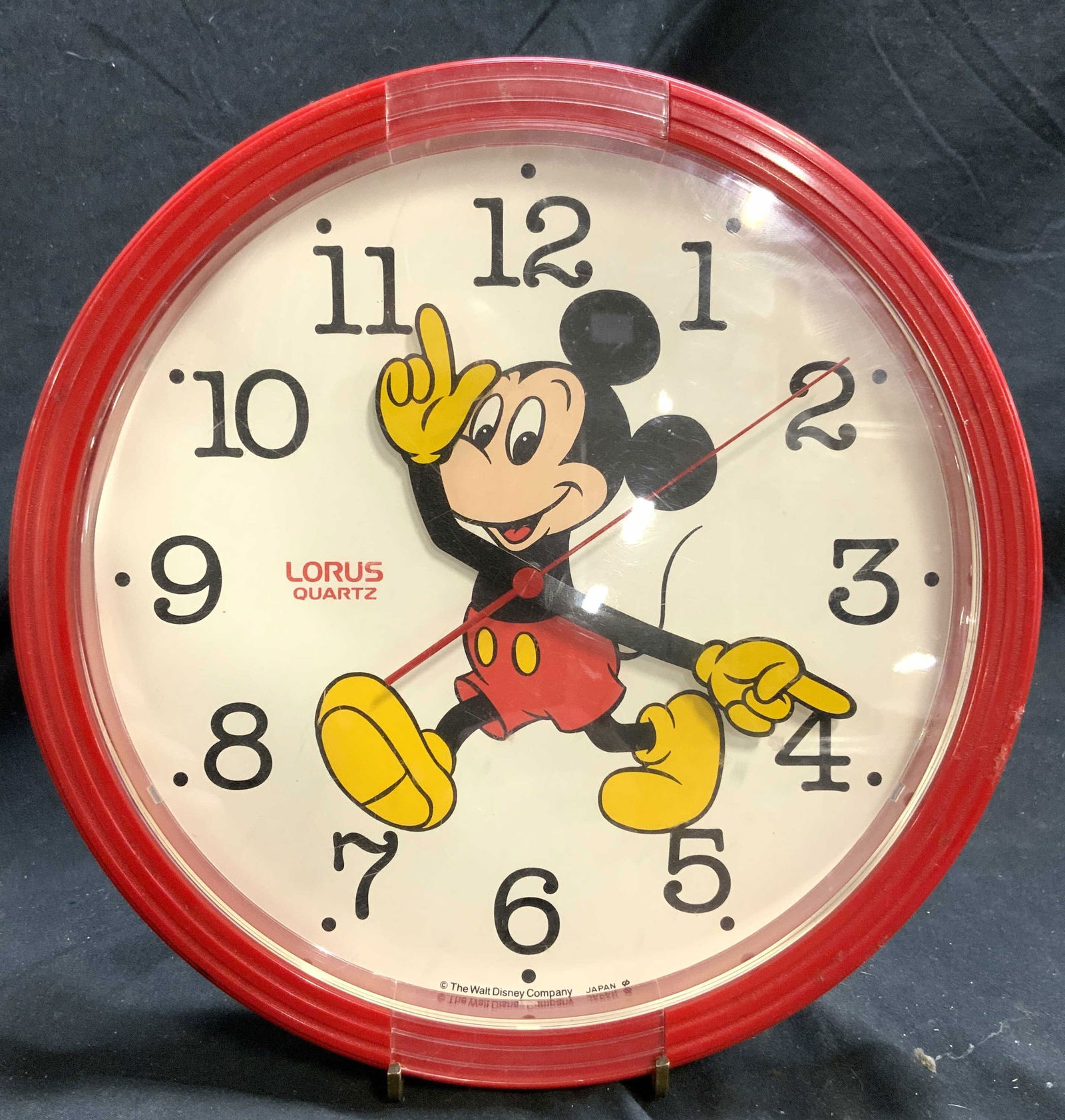 LORUS The Walt Disney Co Mickey Mouse Wall Clock (1 of 7)