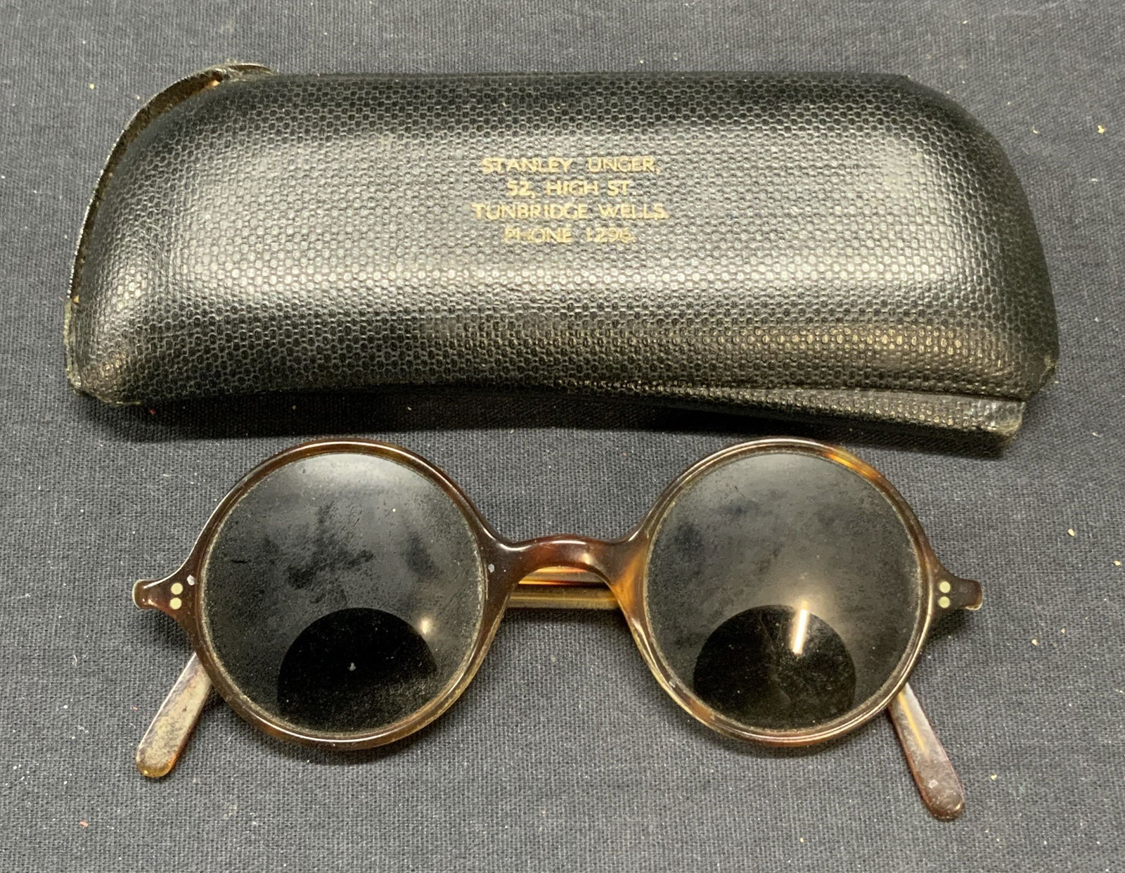 Vintage Round Frame Tortoise Sunglasses (1 of 7)