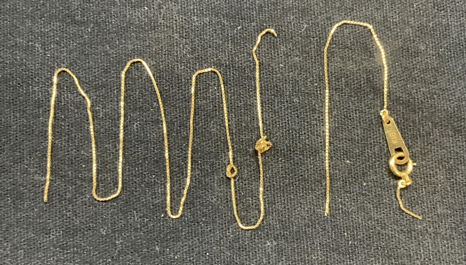 Sanco 18k Gold Chain Scrap/Jewelry Makers (1 of 6)