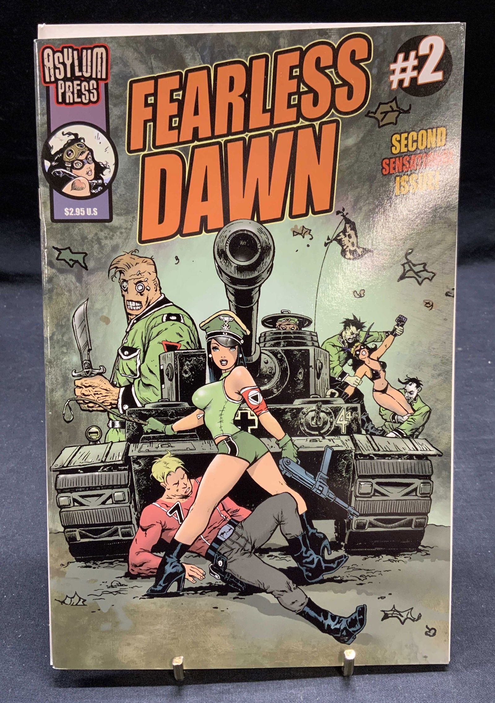 Asylum Press Comic Fearless Dawn #2, 2009 (1 of 6)