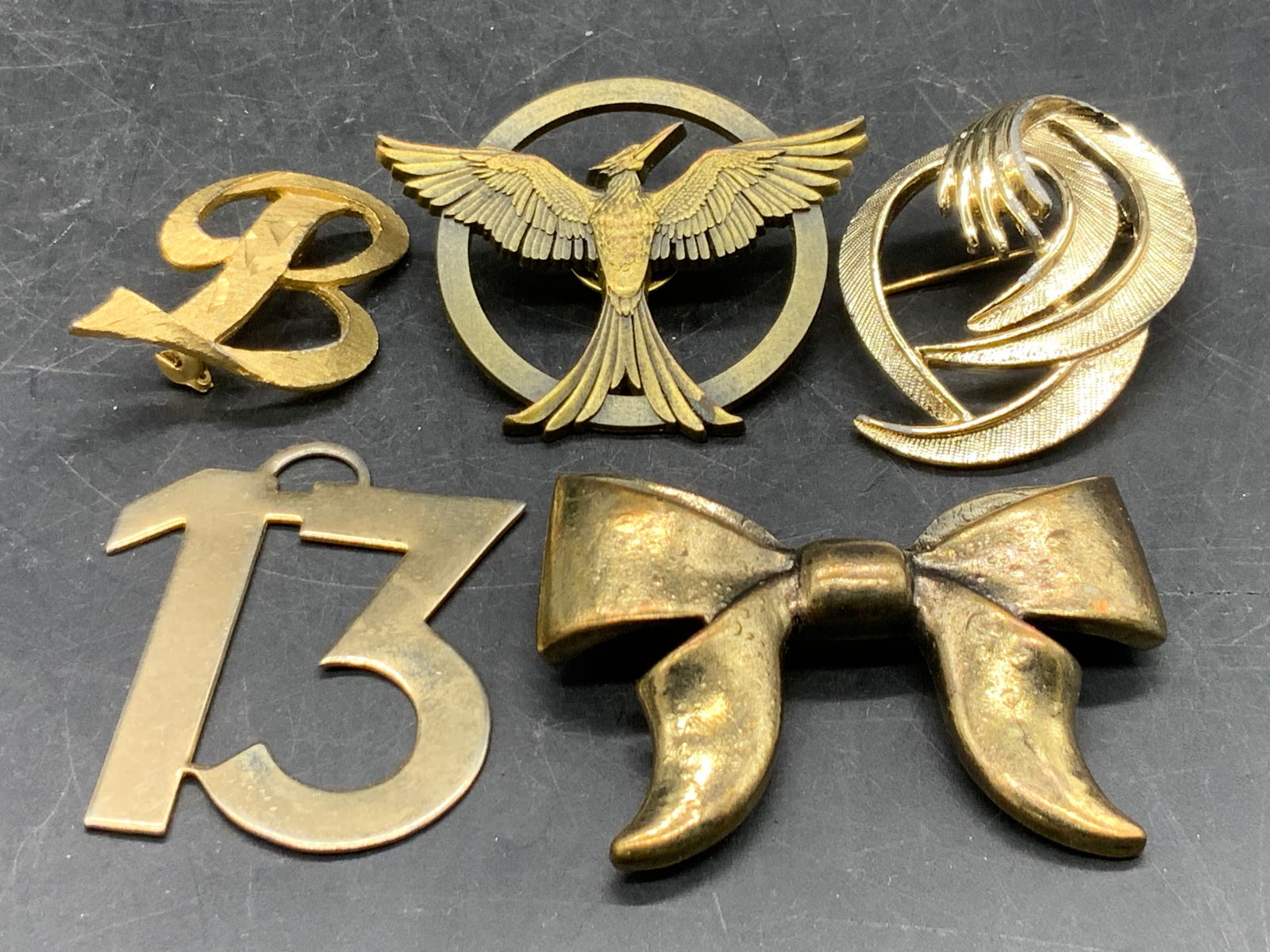 5 Vntg SARAH COV + Brooches & Jewelry Accessories (1 of 7)