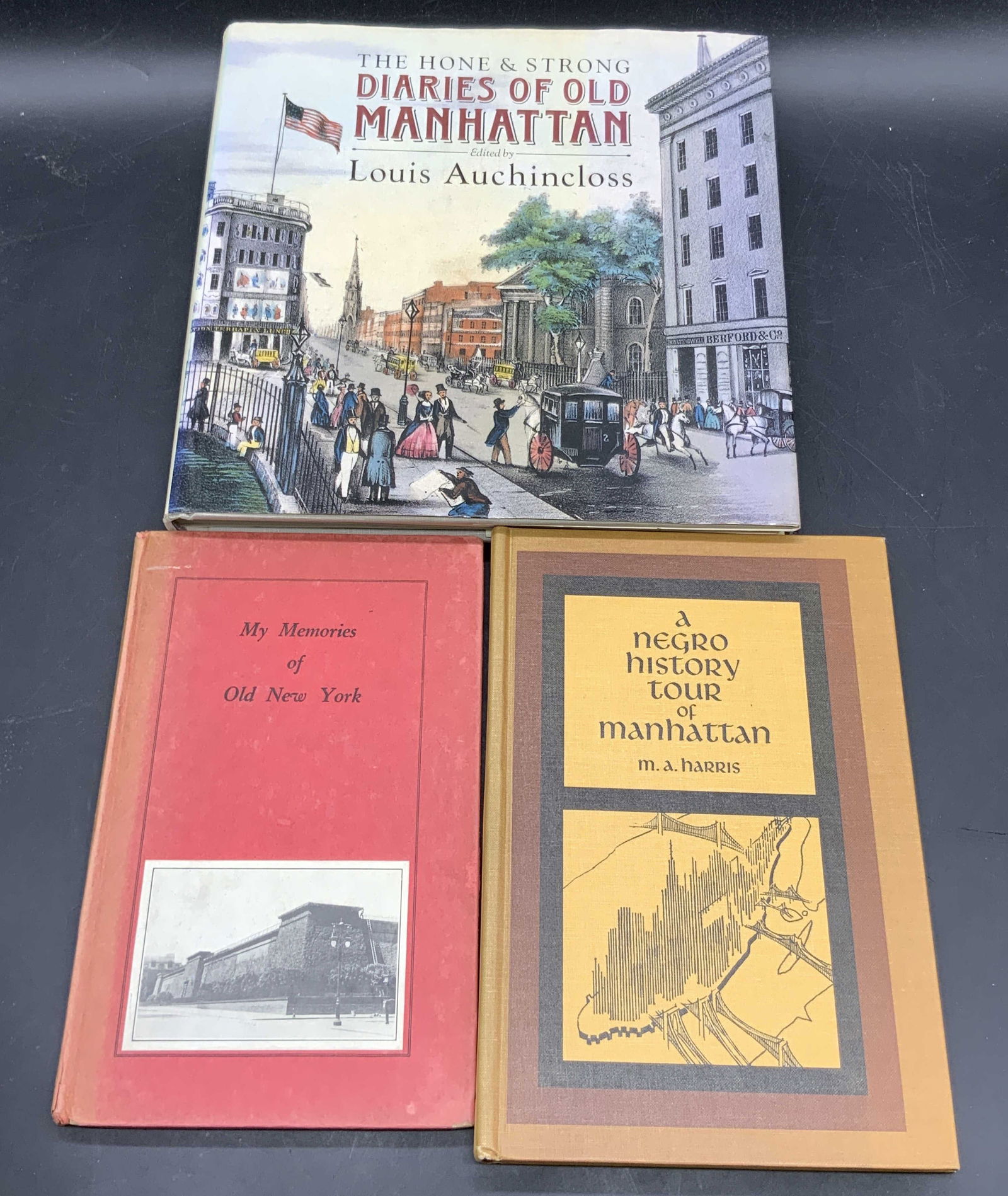 Lot 3 Vintage NYC Hardcover Books, Illustrated (1 of 13)