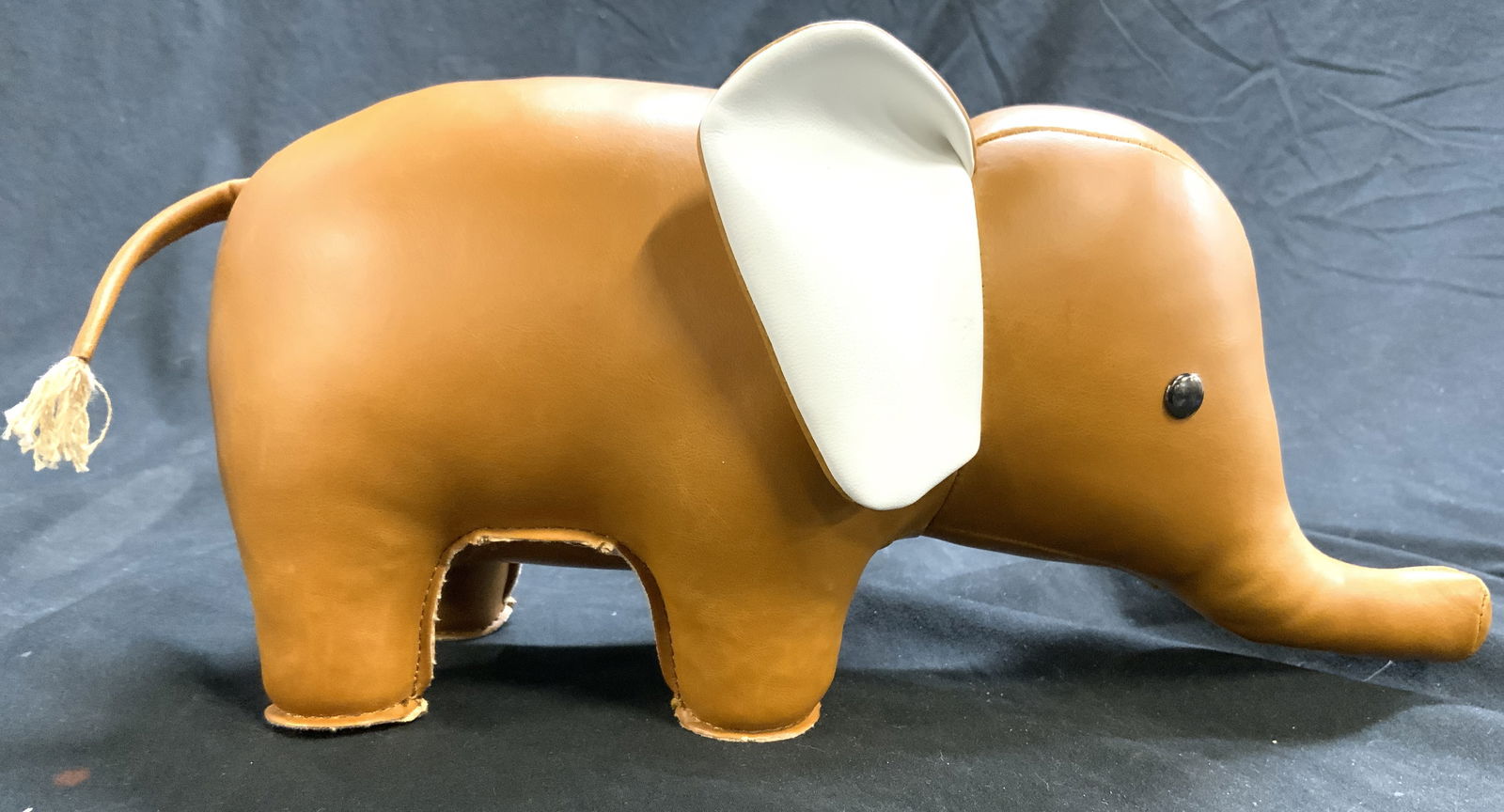 Global State LTD Leather Elephant Figural (1 of 8)