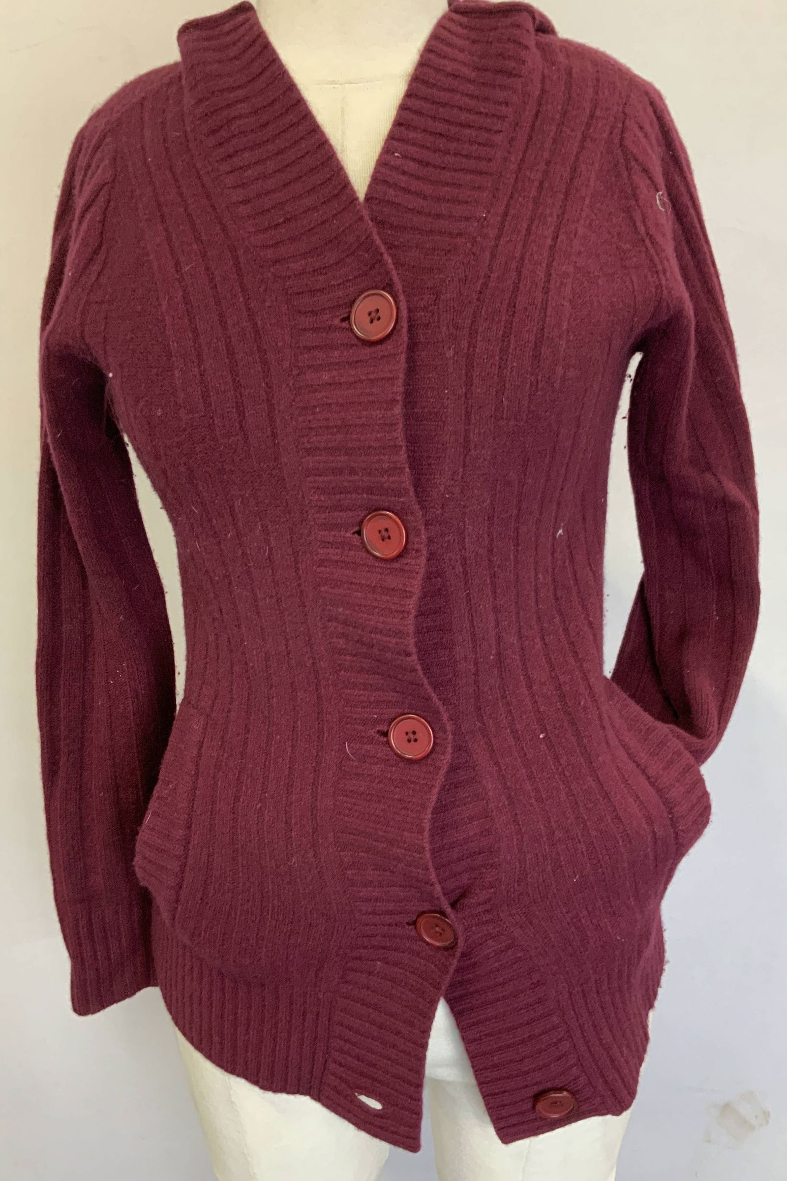 Aeve Wool & Cashmere Button Up Cardigan (1 of 8)