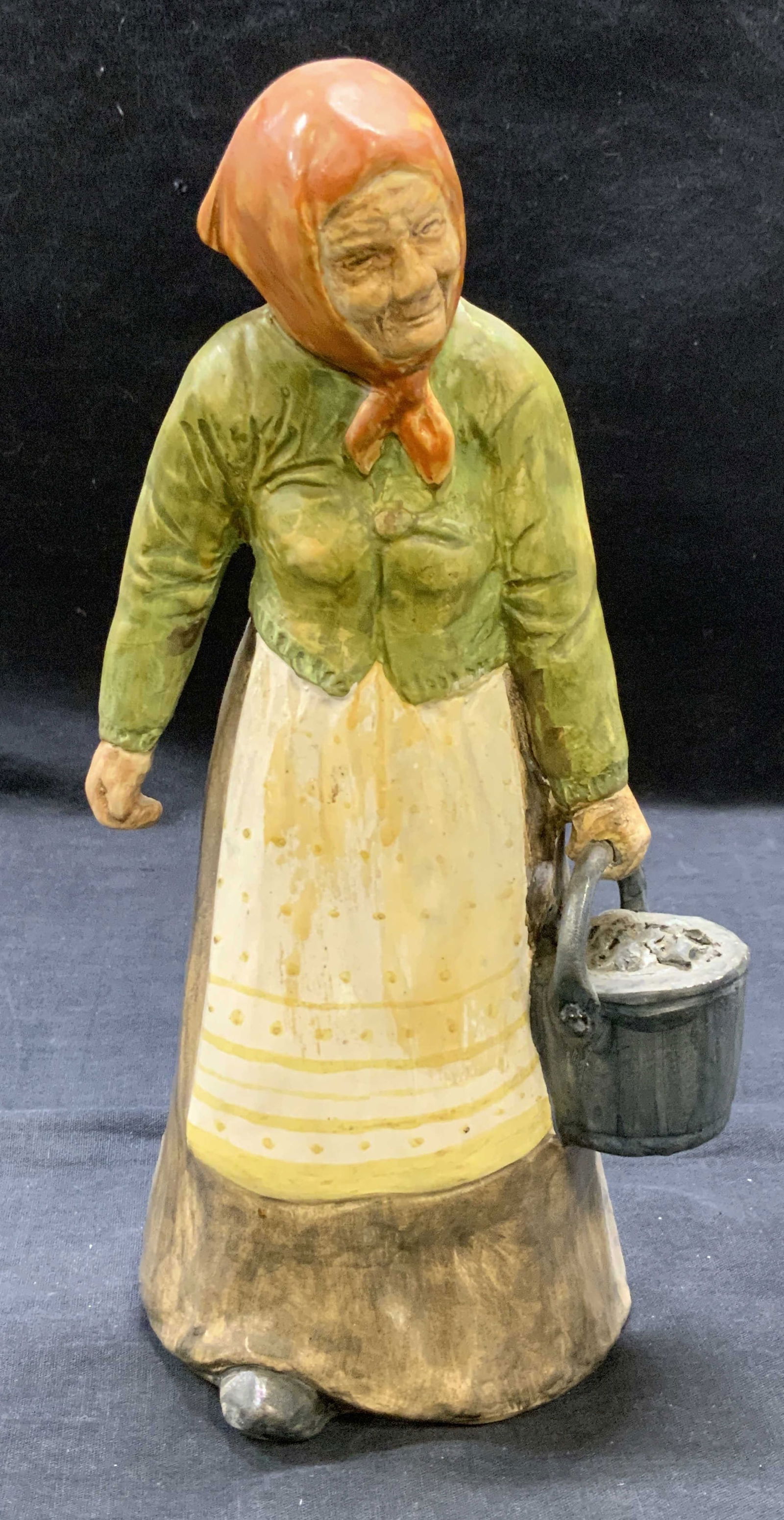 Signed Vintage Ceramic Woman Figural (1 of 6)