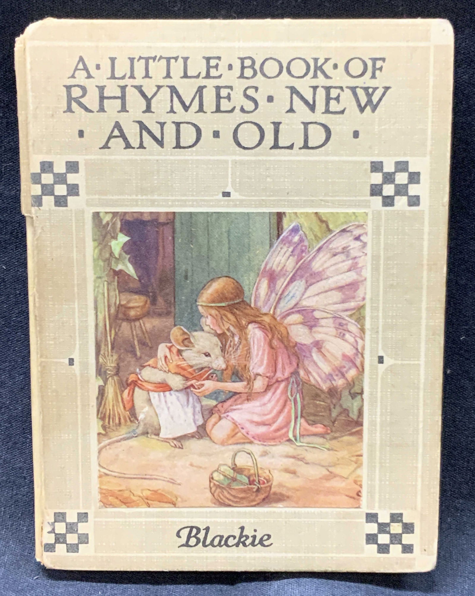 Vntg Little Book Of Rhymes New & Old Illustr. (1 of 9)
