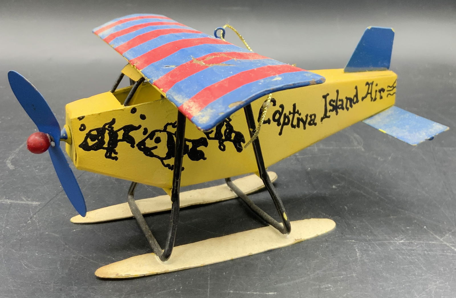 CAPTIVA ISLAND AIR Hand Painted Metal Ornament (1 of 7)