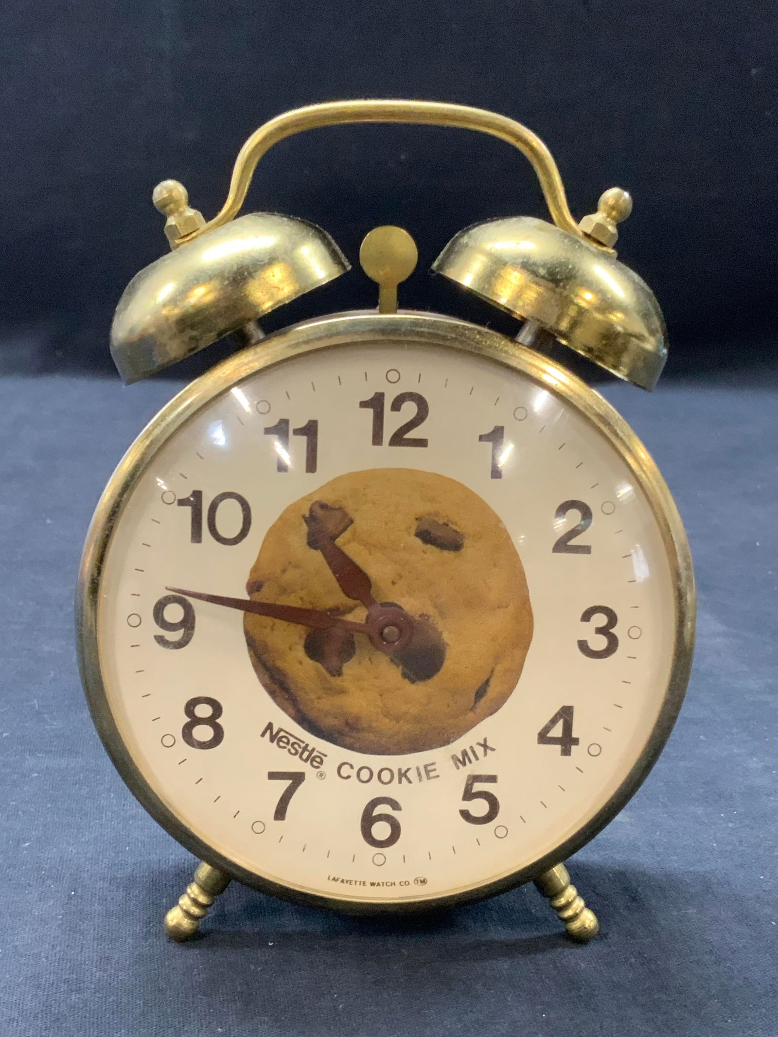 Nestle Brass & Metal Alarm Clock (1 of 7)