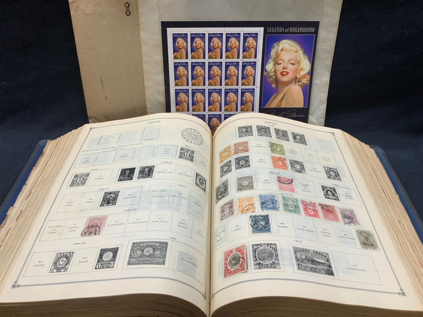 Lot 100+ Antq & Vntg Stamp Collection Book (1 of 12)