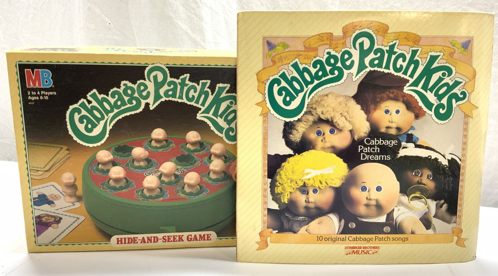 Cabbage Patch Kids Game & 33.3 LP, 2 Collectible (1 of 9)