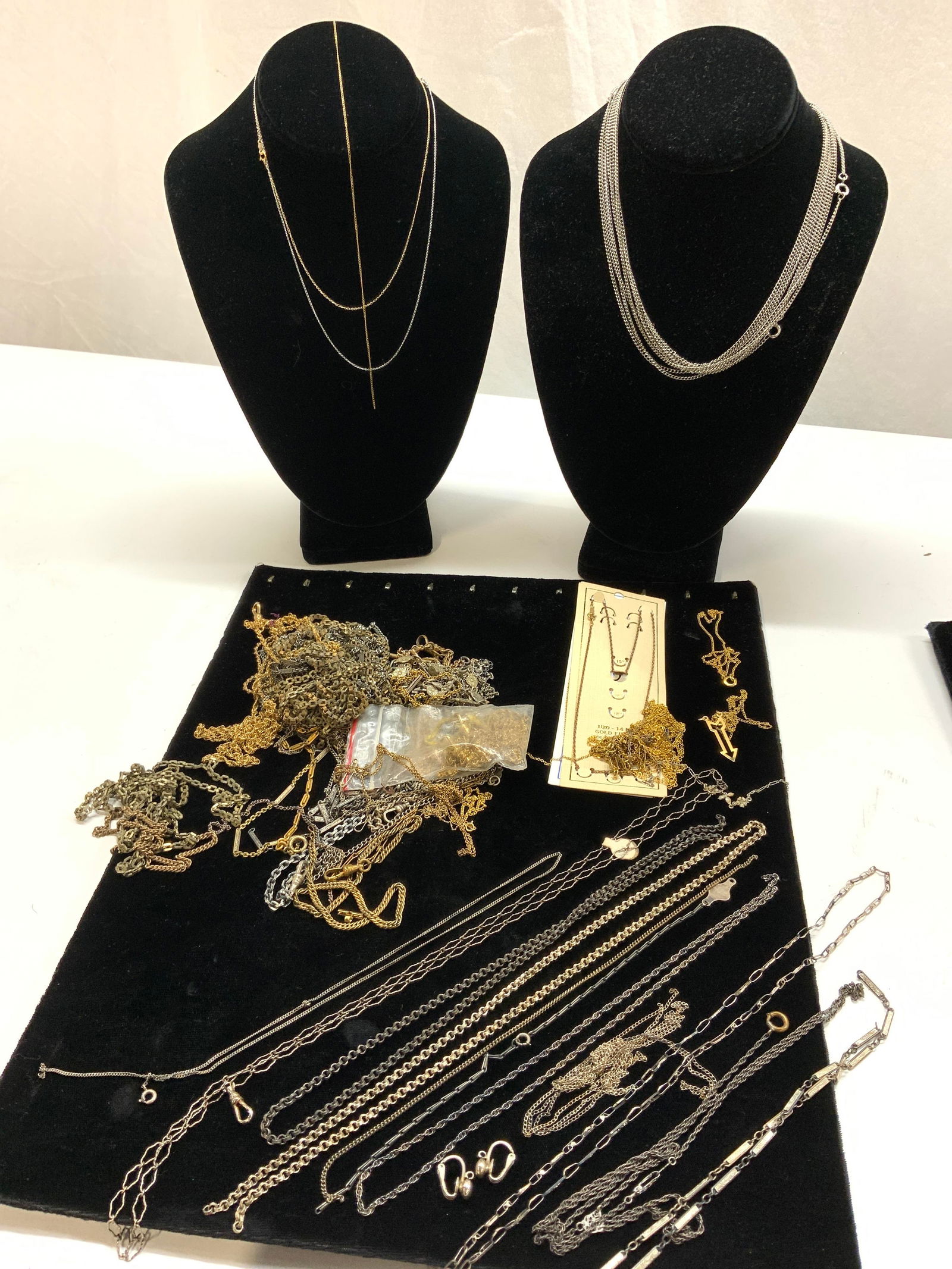 14K Gold, Sterling Silver, & Costume Chains (1 of 7)