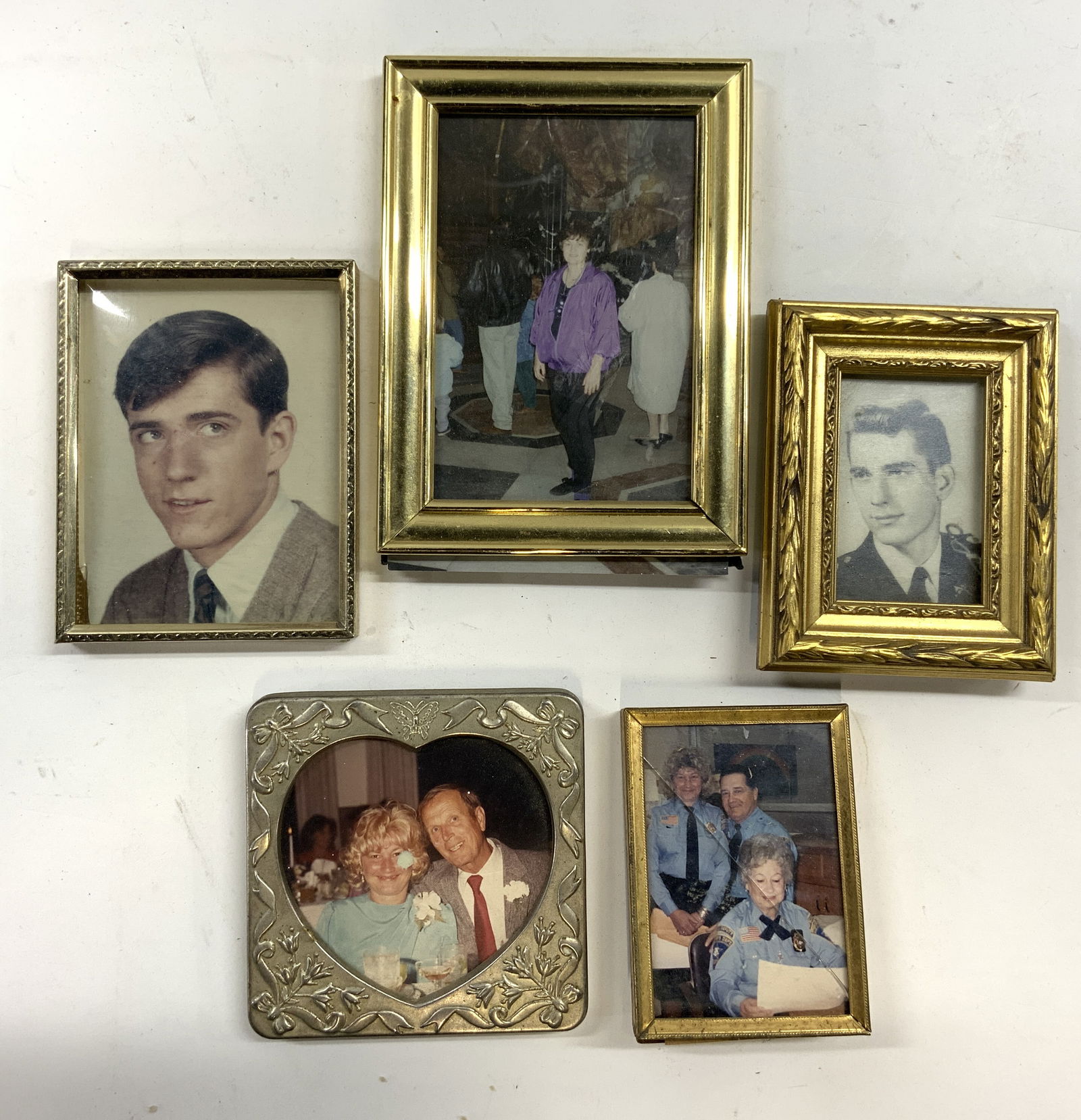 Lot 5 Vintage Assorted Picture Frames (1 of 7)