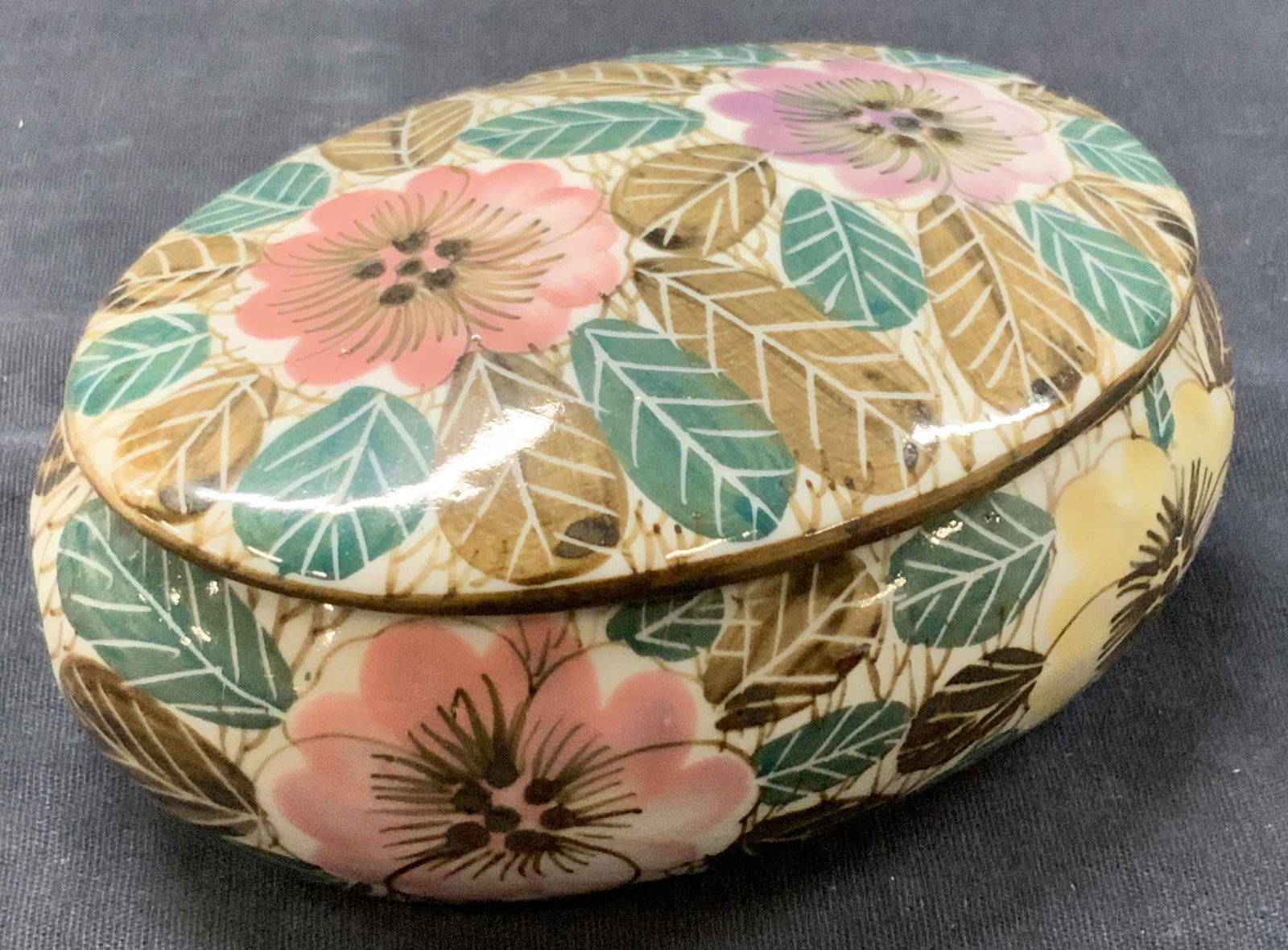Hand Painted Ceramic Trinket Box (1 of 7)
