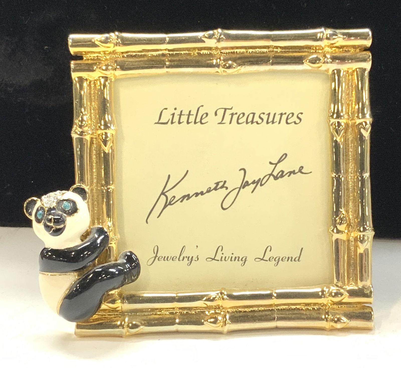 Kenneth Jay Lane Heavy Bamboo & Panda Frame (1 of 6)