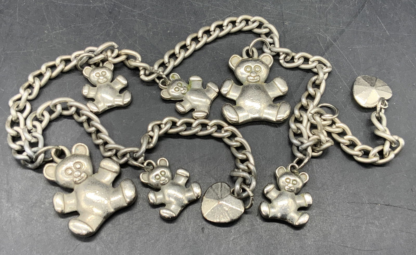 Teddy Bear & Heart Charm Jewelry Accessory (1 of 8)