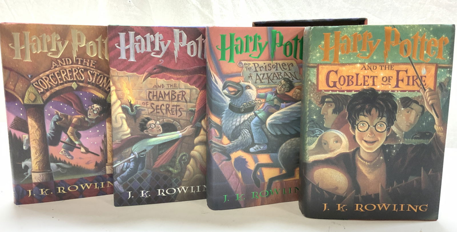 Set 4 Harry Potter Collection Books 1-4, JKRowling (1 of 7)