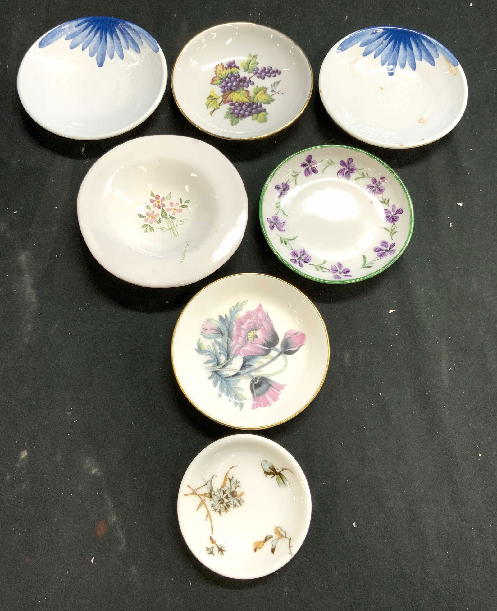 Lot 7 VNTG Porc & Melamine Trinket Dishes Italy+ (1 of 13)