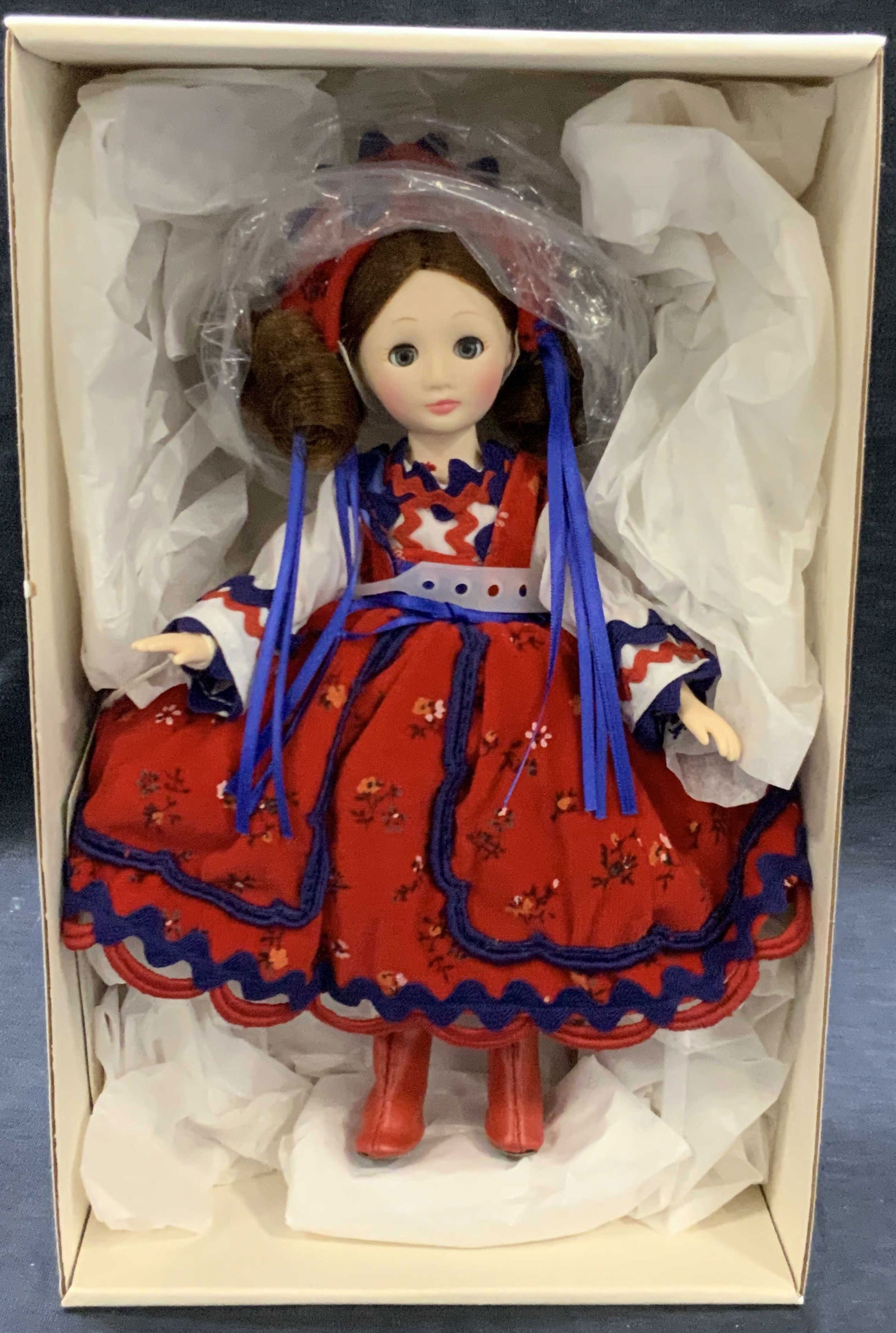 Vntg Suzanne Gibson Doll, Czechoslovakia Org,Box (1 of 9)