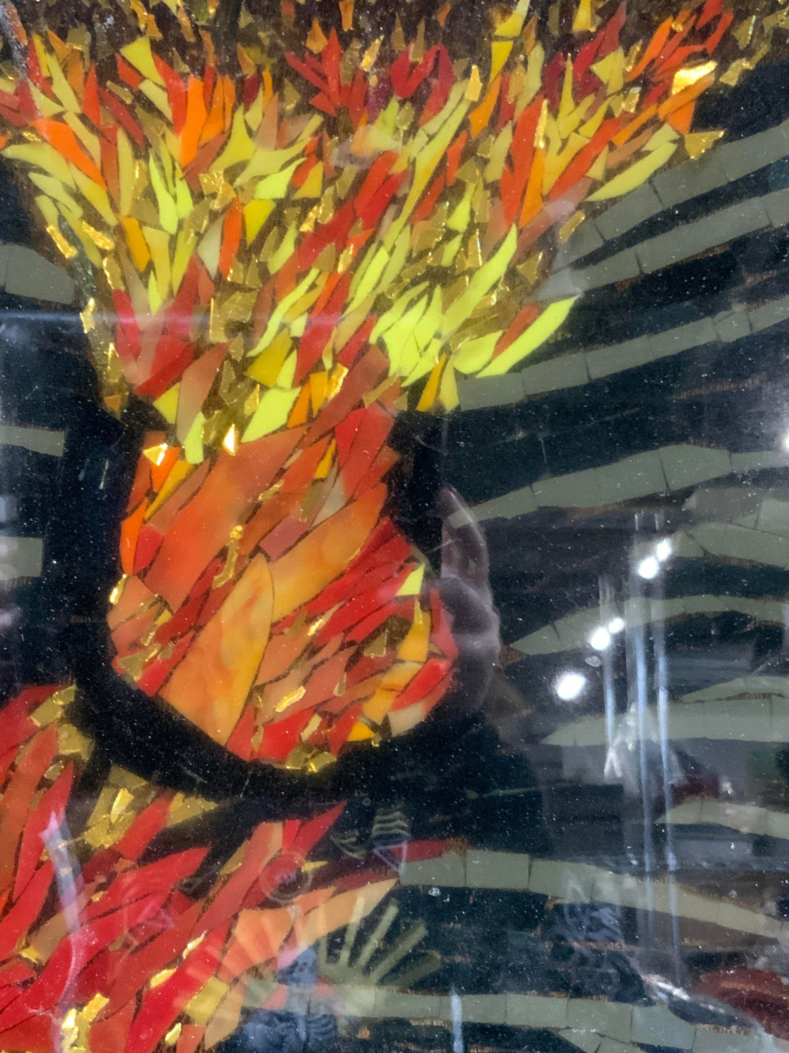 Hand Crafted Framed Mosaic Glass Art (1 of 8)