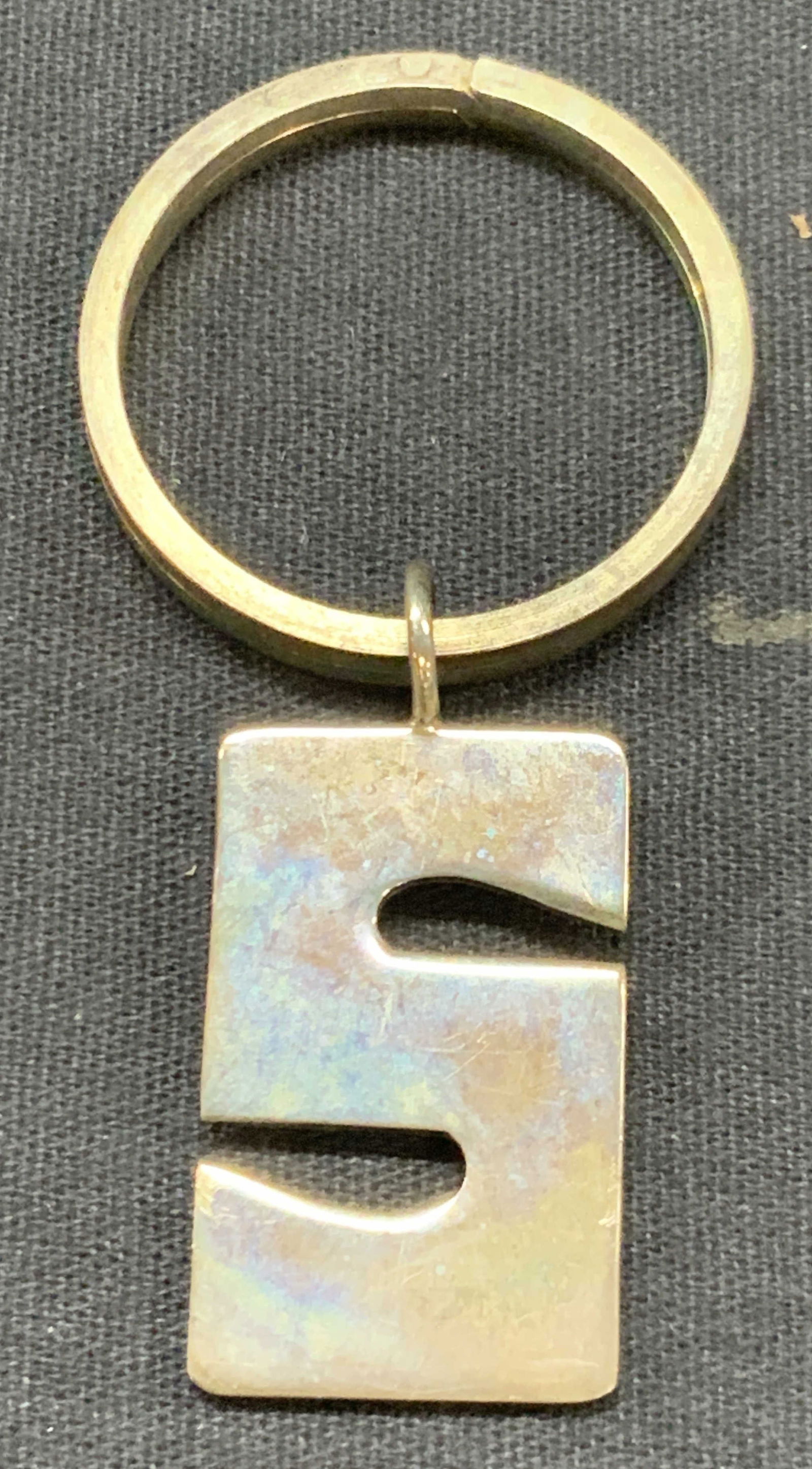 Lenore Doskow Inc, 1972 Sterling Silver Key Ring (1 of 6)