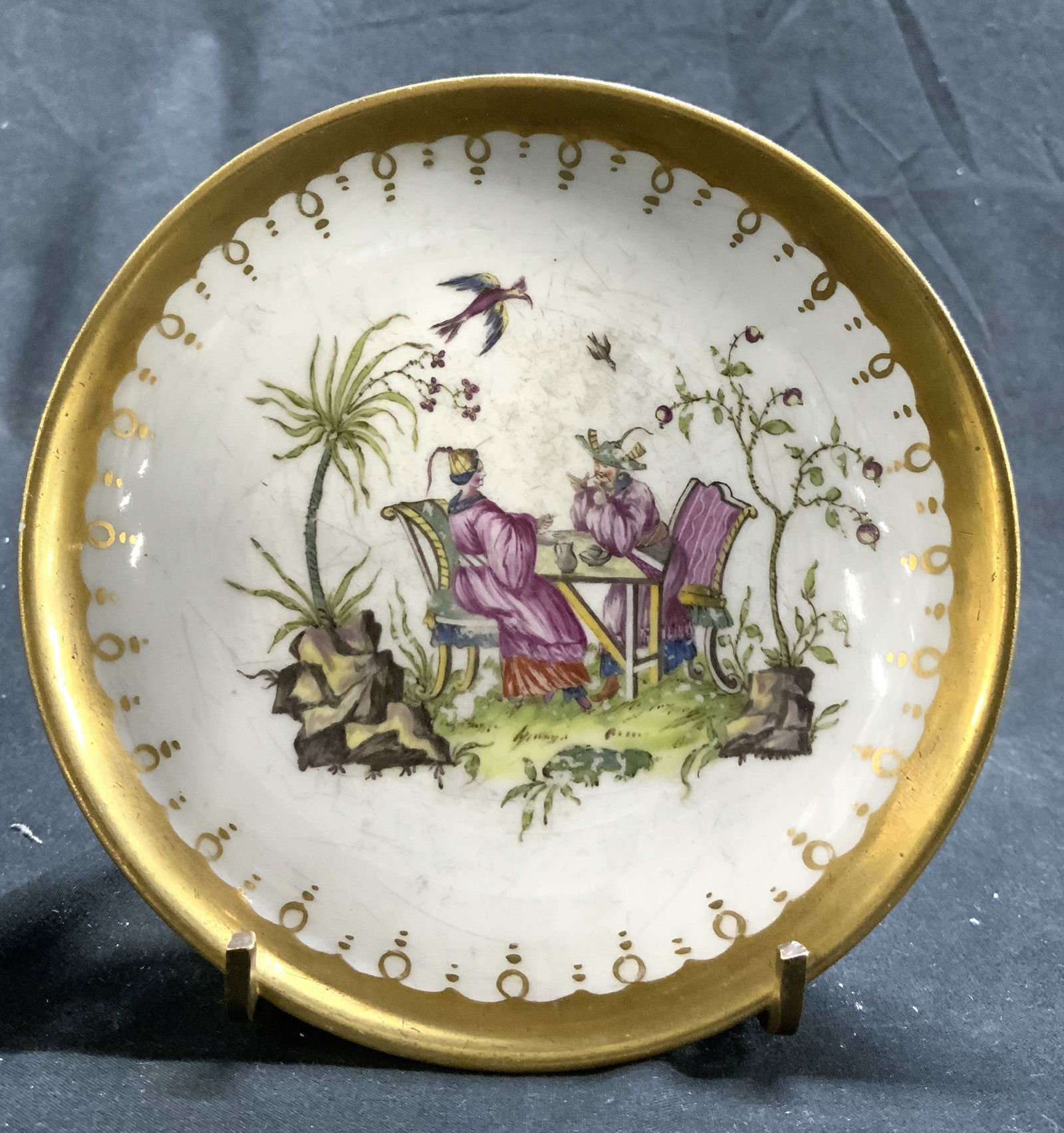 ROYAL VIENNA Porcelain Trinket Dish (1 of 6)