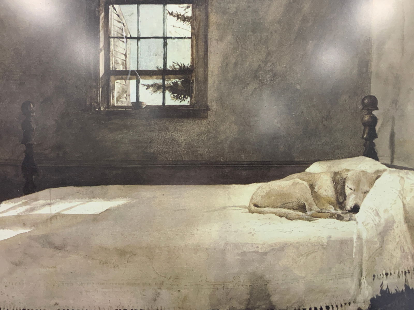 Andrew Wyeth Master Bedroom Lithograph (1 of 9)