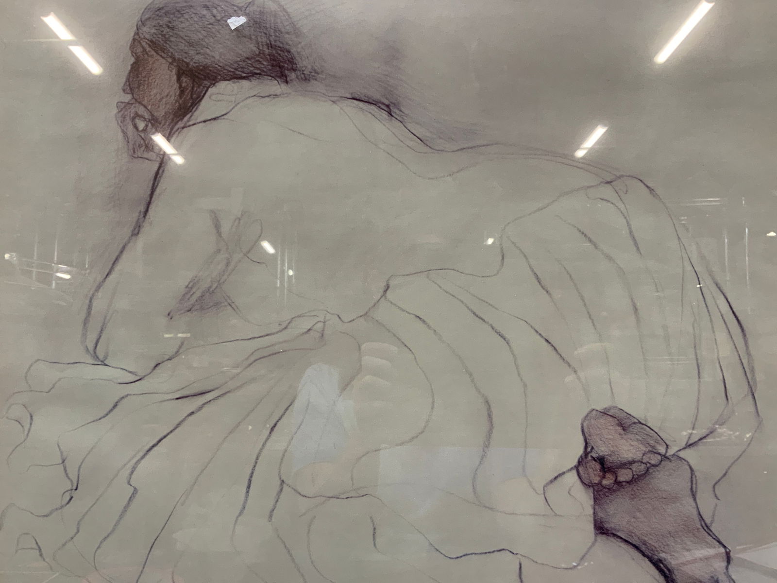 R.C Gorman Navajo Woman Figural Litho (1 of 9)