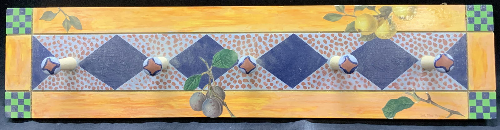 Hand Crafted Artisan Sgd Wooden Wall Hooks (1 of 8)