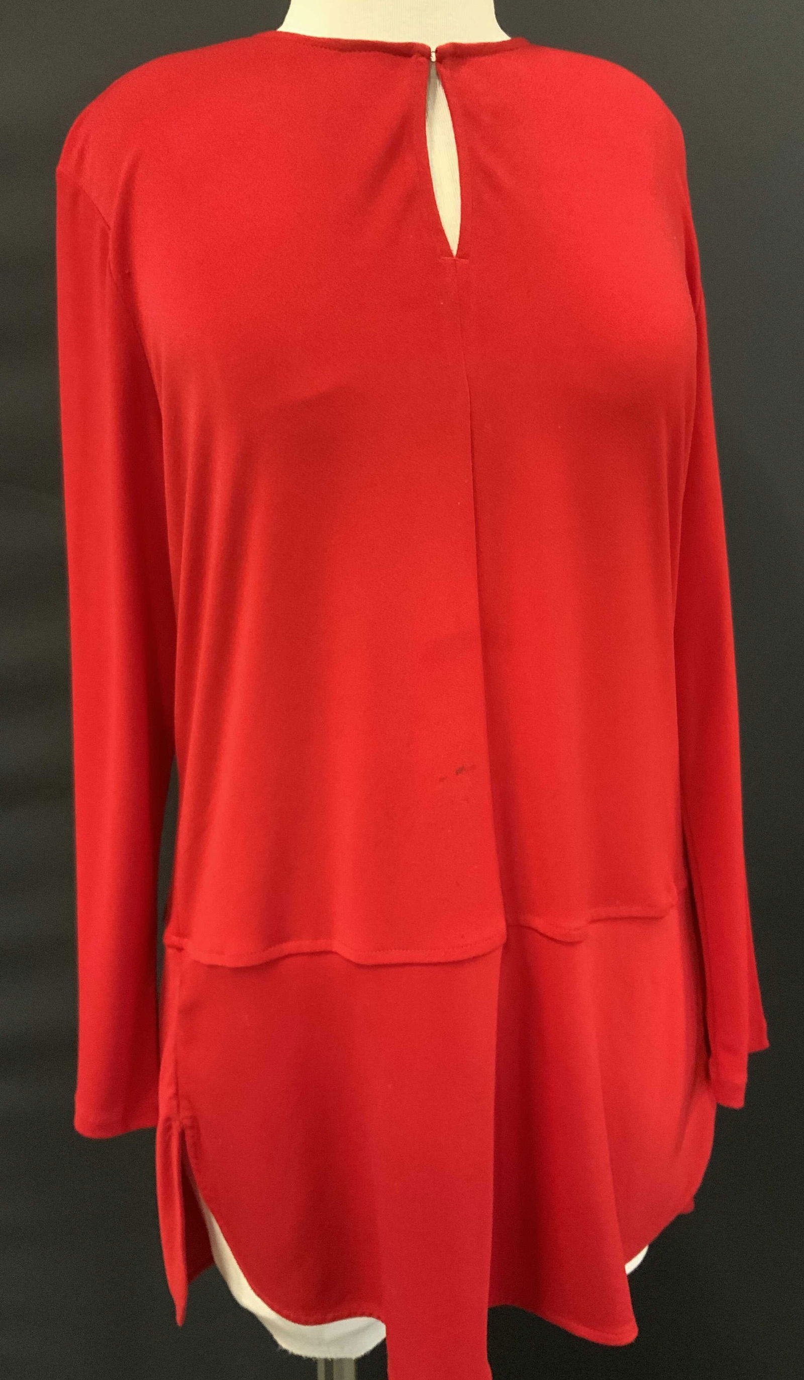 Ralph Lauren Red Tube Blouse (1 of 6)