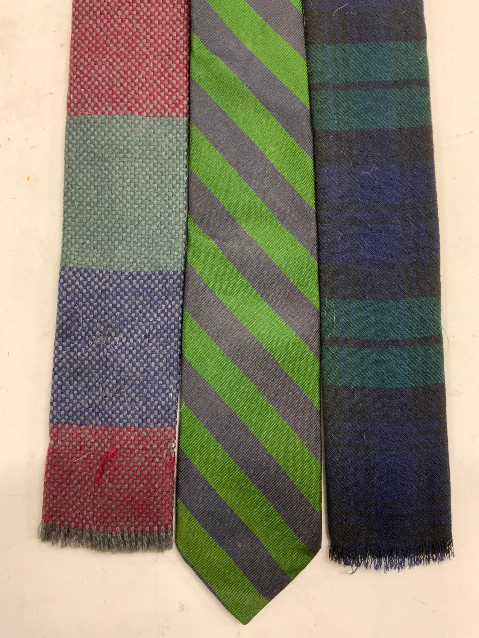 Lot 3 Assorted Silk & Wool Neckties (1 of 8)